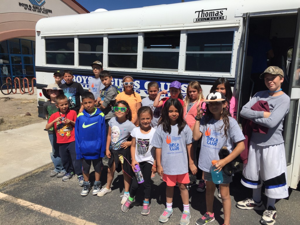 Boys and Girls Club of the San Luis Valley camping trip 2016